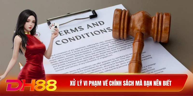 Xử lý vi phạm về chính sách mà bạn nên biết